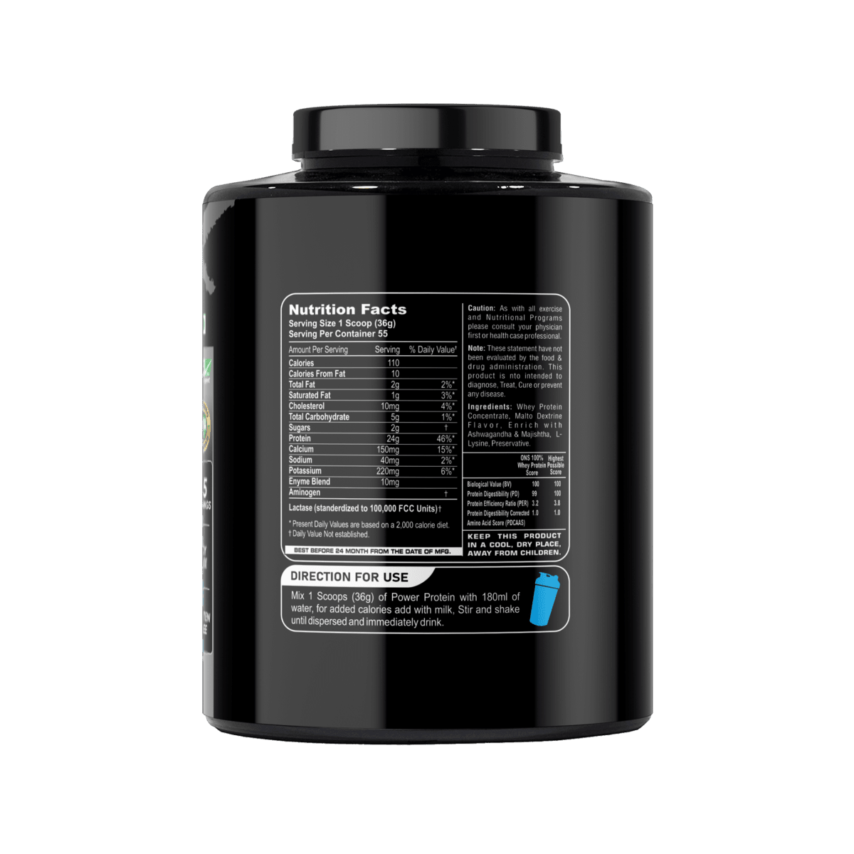Black Series Power Protein (2Kg) - Image 3