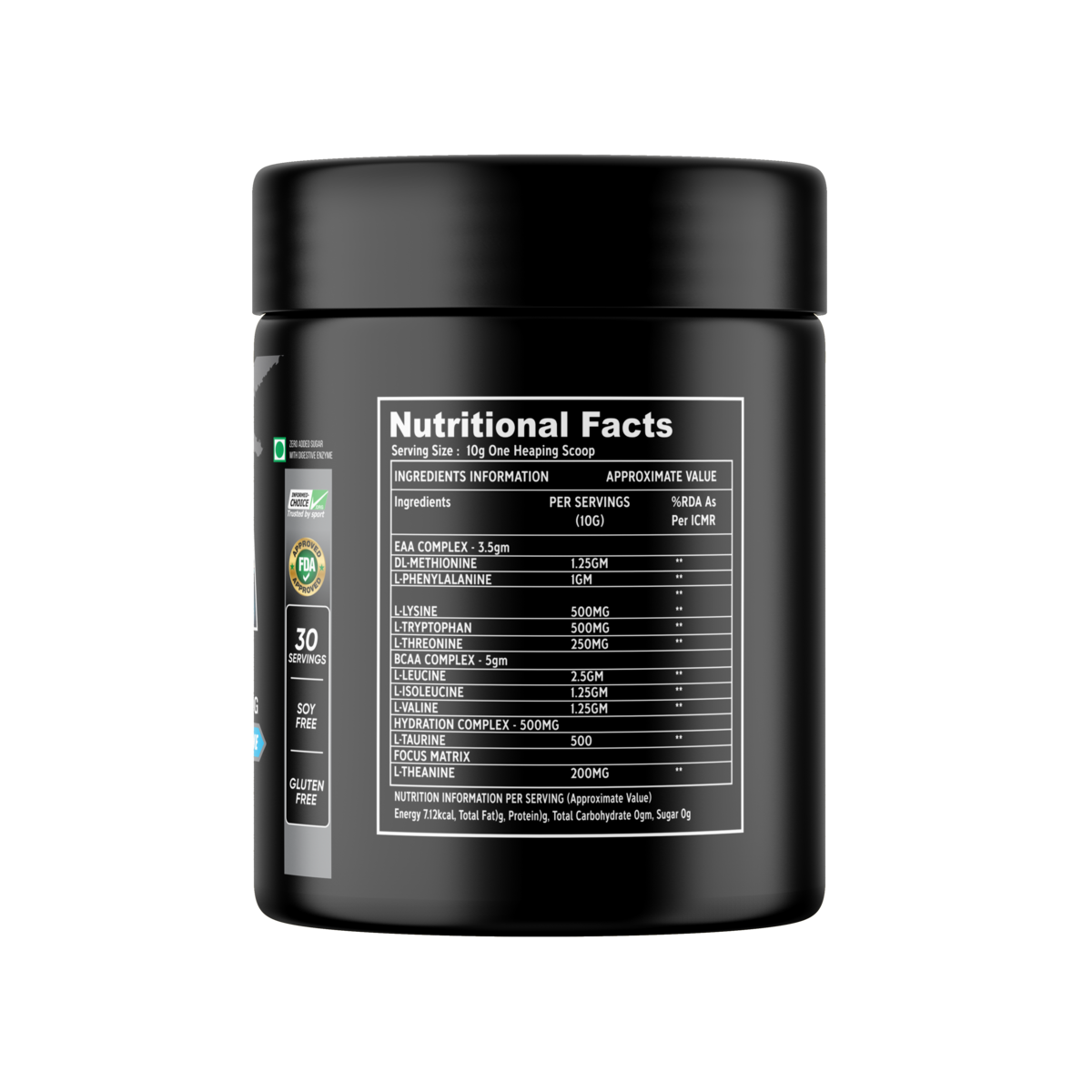 Black Series Bcaa + Eaa 300gm - Image 3