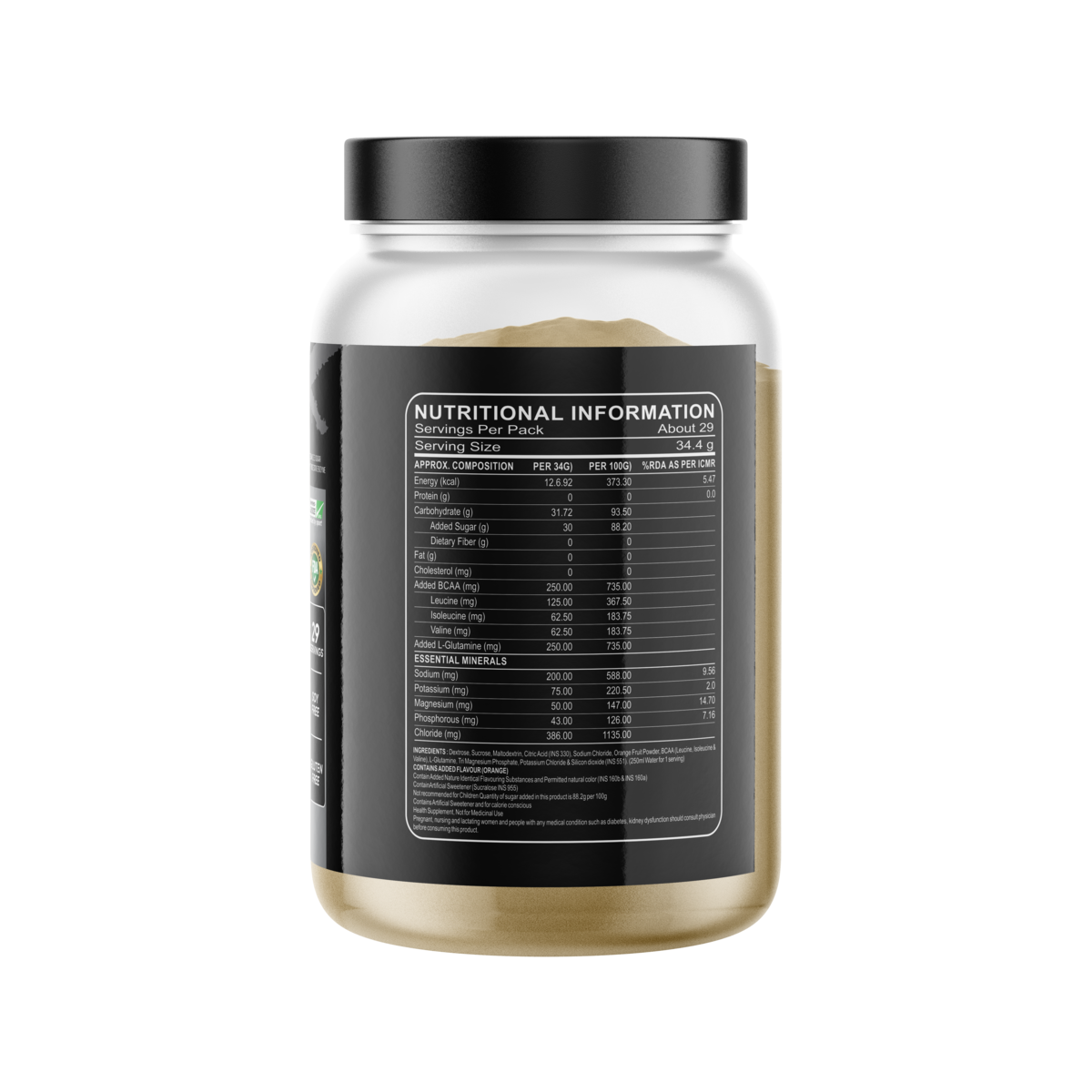 Black Series Energy Booster 1000gm - Image 2
