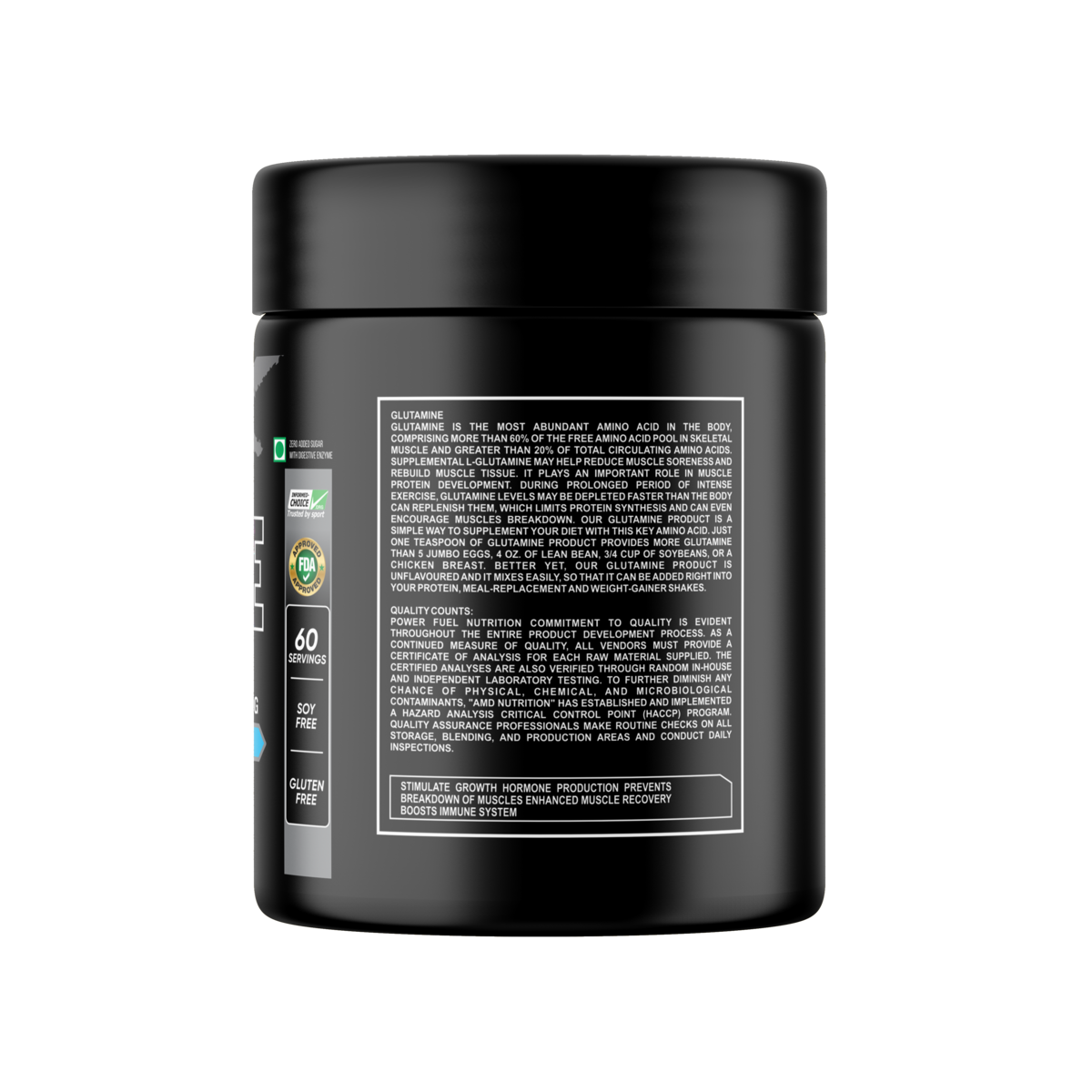Black Series Glutamine 300gm - Image 2