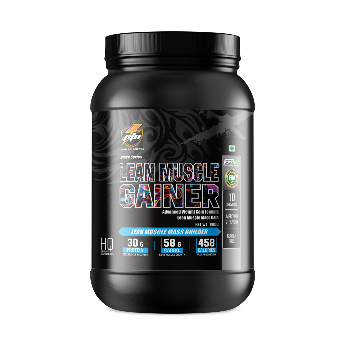 Black Series Lean Muscle Gainer 1000gm