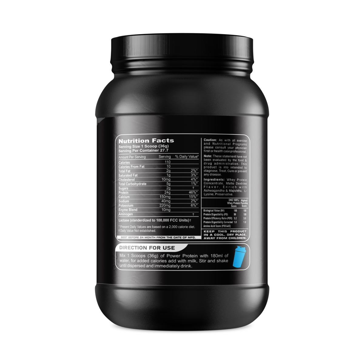 Black Series Power Protein 1000g - Image 3