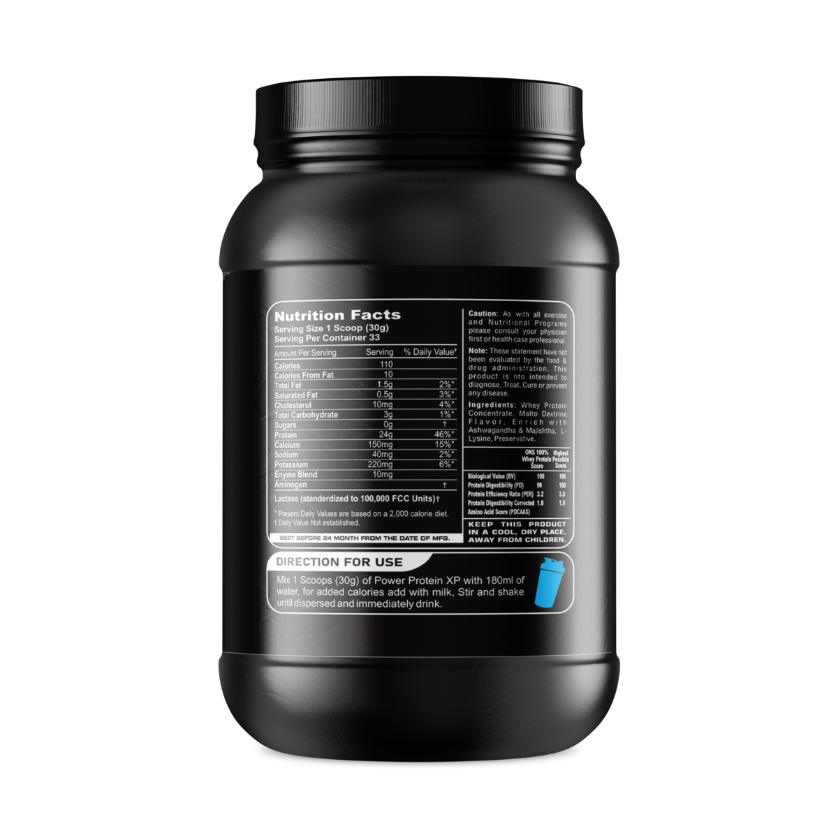 Black Series Power Protein Xp 1000gm - Image 3