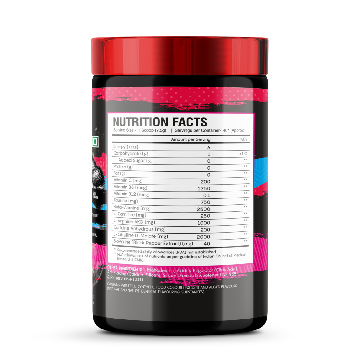 Gorilla Rampage Preworkout 300gm - Image 3